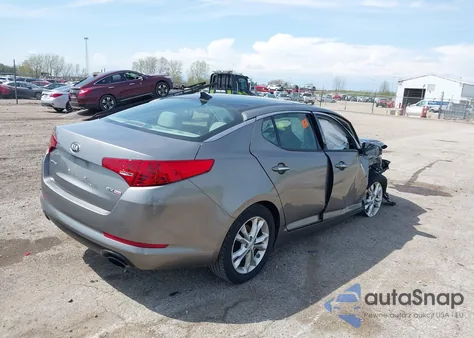 2013 Kia Optima Ex from USA, damaged, VIN 5XXGN4A75DG100750